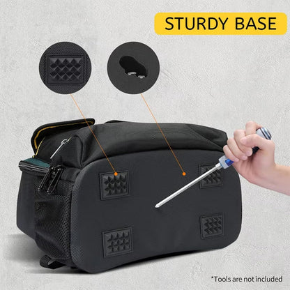  Sac à Dos D'électricien Professionnel Avec Oxford Résistant à L'eau Et Bretelles Confortables Pour Un Transport Facile D'outils Sac à Dos De Rangement