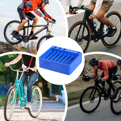 GENERIC Boîte De Rangement Pour Rayons, Porte-capuchons De Rayons Séparés, Organiseur Portable, Boîte à Outils De Tri Rapide, Rangement De Construction De Roues, Idéal Pour Les Accessoires Et L'entretien Des