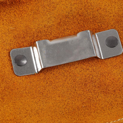  Sac De Ceinture à Outils En Cuir De Vache, Résistant Aux Coupures, Robuste, Respirant, Pochette De Taille Réglable Pour Les Travailleurs D'entretien