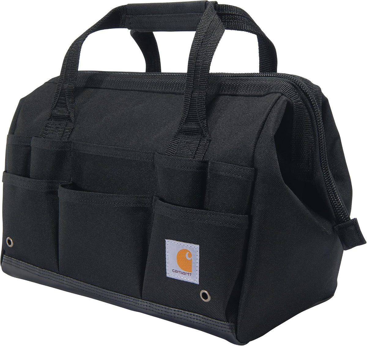  Carhartt Onsite Sac à Outils Durable, Résistant à L'eau, Sac De Rangement Pour Outils, Lourd, 40,6 Cm, 30 Poches, Noir