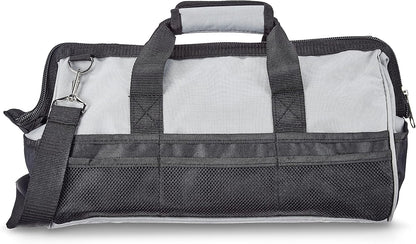  Amazon Basics Sac à Outils, 40.6 Cm, Gris,noir