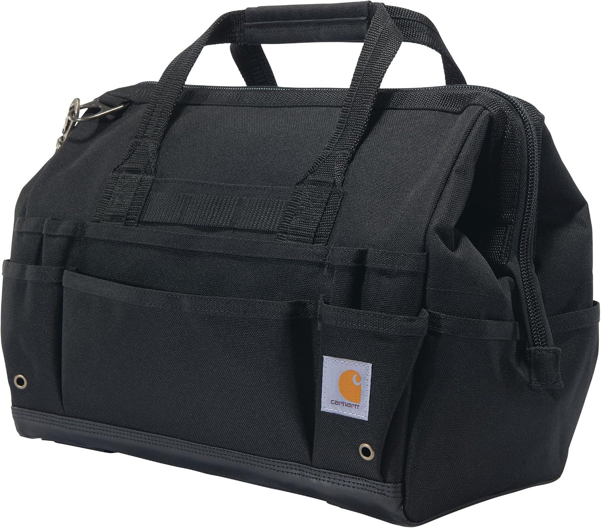  Carhartt Onsite Sac à Outils Durable, Résistant à L'eau, Sac De Rangement Pour Outils, Lourd, 40,6 Cm, 30 Poches, Noir